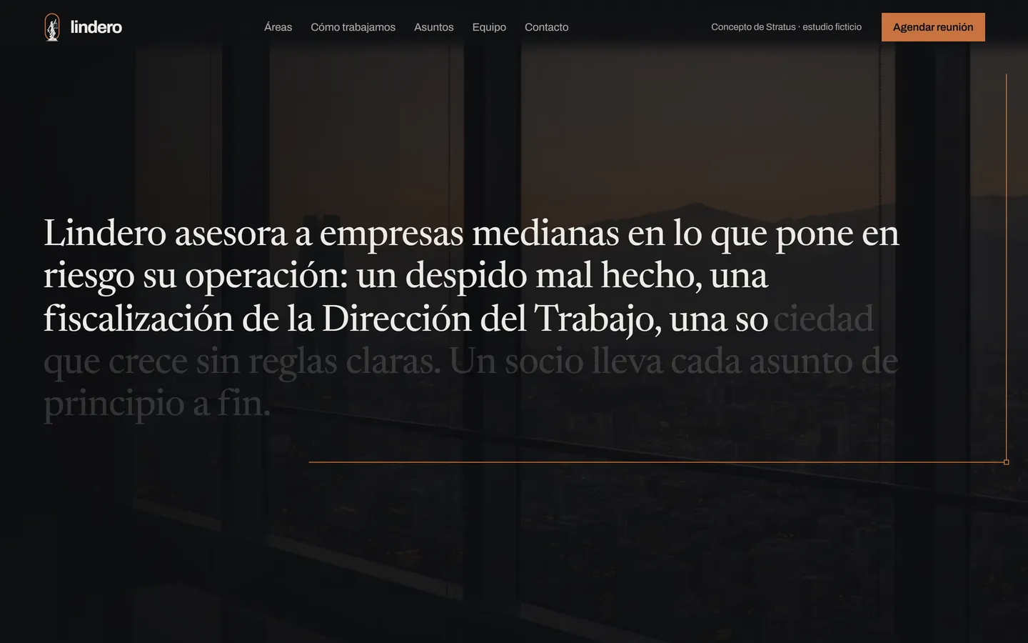 Lindero Abogados: Entrada a la ciudad